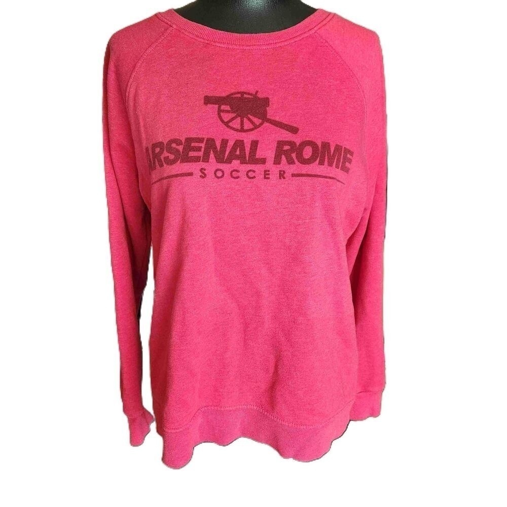 Time and Tru Red Sweatshirt Large Crewneck